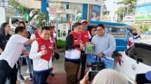 Pertamina Lubricants bagi-bagi oli gratis di Hari Pelanggan Nasional 2023
