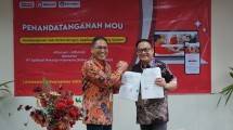 Penandatanganan MoU Alfamart dan Jobseeker 