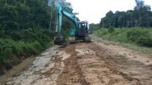 Penanganan Jalan Daerah di Kapuas Hulu Kalimantan Barat