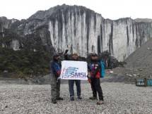  Tim Ekspedisi Bhinneka Tunggal Ika Persiapkan Banner Raksasa HUT ke 72 TNI (Foto Ist)