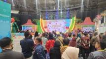 Suasana pameran Kriyanusa Kerajinan tangan di Senayan