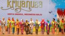 Iriana, Ibu Negara RI saat membuka Kriyanusa