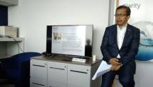 Country Head Deloitte Infrastructure & Capital Projects, Bernadus R Djonoputro, dalam konferensi persnya di The Plaza Tower, Jakarta, Rabu (4/10/2017).