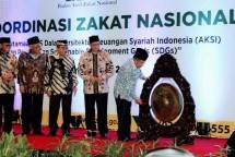 Wapres Jusuf Kalla, Menag, Lukman Hakim Saifuddin, Ketua BAZNAS, Prof. Dr. Bambang Sudibyo, MBA, CA (Foto Humas)