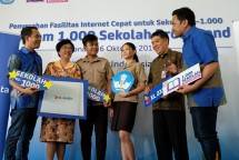 XL Axiata Tuntaskan Program 1.000 Sekolah Broadband (Foto Rizki Meirino)