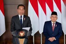 Presiden Jokowi dan Wapres Amin