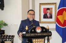 Menteri PANRB Abdullah Azwar Anas saat mengunjungi KJRI Sydney, Kamis (19/10)