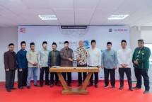 Bank DKI melalui Unit Usaha Syariah bersama Himpunan Ekonomi Bisnis Pesantren (HEBITREN) menandatangani Nota Kesepahaman