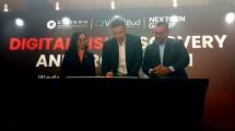 Penandatanganan Kerjasama ViBiCloud, CYFIRMA, dan NEXTGEN Indonesia