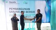 Manulife Aset Manajemen Indonesia Bangun Sarana Air Bersih di Bogor