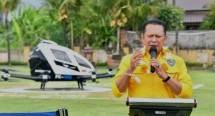 Ketua MPR RI Apresiasi Keberhasilan Uji Terbang Kendaraan Tanpa Awak EHang 216