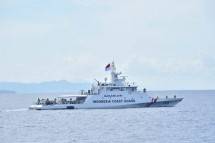 KN Kuda Laut-403 Bakamla RI Sailing Pass di Hari Nusantara
