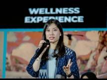 Wamenparekraf Angela Tanoesoedibjo menyampaikan proyeksi empat tren pariwisata dan ekonomi kreatif pada tahun 2024 mendatang dalam Jumpa Pers Akhir Tahun (JPAT) di Gedung Sapta Pesona, Jakarta, Jumat (22/12/2023).
