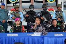 Kopaska dan SFQR Lanal Nunukan Kembali Berhasil Gagalkan Penyelundupan Sabu Di Sebatik