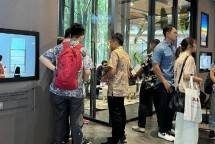 Kegiatan pameran di IndoBuildTech