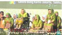 Hadiri Harlah ke-78 Muslimat NU, Yenny Wahid Tegaskan Netralitas NU pada Pilpres 2024 