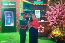 Gaby Inkiwirang, Marketing Manager Heineken memperkenalkan keseruan Heineken Good Times di Pantjoran PIK.