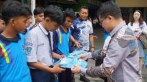 Serah terima Jersey Kepada team Futsal SMPN 3 Tanggerang