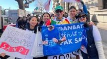 Menparekraf Sandiaga Uno saat mengikuti ajang Tokyo Marathon