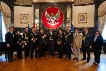 Kepala Bakamla RI Bahas Keamanan Laut Bersama KBRI Washington DC