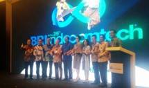 BRI Indocomtech 2017 yang resmi dibuka hari ini, Rabu (1/11/2017) di Jakarta Convention Center. Pameran ini mengusung tema Digital Smart Living