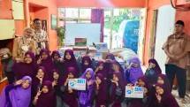 Yayasan Mizan Amanah mendapatkan santunan BRI