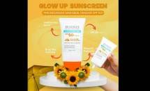 Glow Up Sunscreen Benings Clinic menjadi salah satu sunscreen dengan SPF 50 terlaris 2024.