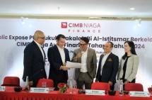 Direksi CIMB niaga Finance saat publik expose sukuk