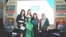 Peluncuran kampanye &ldquo;Cat Tepat No Debat&rdquo; dari Avian Brands.