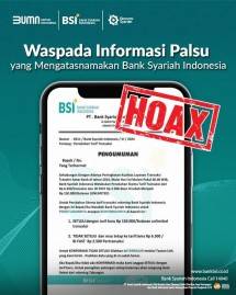 BSI Imbau Nasabah Selalu Waspadai Modus Penipuan