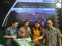 PT Metropolitan Land Tbk terus berekspansi dan yang terbaru ialah meluncurkan Royal Venya Ubud, dikawasan Ubud Bali (Foto: Dok Industry.co.id)