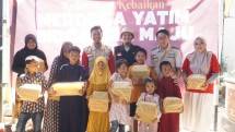 Dhompet Dhuafa Bersama YBM PLN UP3 Makassar berikan kado spesial kemerdekaan kepada anak-anak yatim
