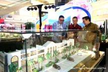 Chief Marketing Officer Kota Podomoro Tenjo Zaldy Wihardja menjelaskan Kota podomoro Tenjo
