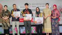 Wakil Ketua Harian I Dekranas Loemongga Agus Gumiwang saat membuka gelaran Asta Kriya Nusantara 2024