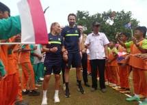 Timnas Australia gelar Coaching Clinic di Perguruan Islam Al Syukro Universal Dompet Dhuafa 