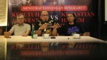 Diskusi Media Klub Jurnalis Ekonomi Jakarta (KJEJ) bertema "Mengurai Tantangan Sengkarut Kebutuhan Investasi vs Kepastian Hukum di Indonesia" di restoran Tjikinii Lima, Jalan Cikini 1, No.5, Jakarta Pusat, Rabu 25 September 2024. 