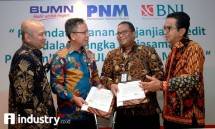 BNI Salurkan Kredit Rp 300 Miliar ke UMKM Melalui PNM (Foto Rizki Meirino)