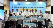 LAZNAS Mandiri Amal Insani Sukses Gelar Khitan Massal Gratis untuk 1.600 Anak Yatim dan Dhuafa