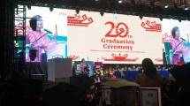 Wisuda Puluhan Mahasiswa Asing di Cikarang