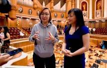 Wamenekraf Irene Umar hadir di konser orkestra, dukung pelestarian dan perkembangan musik klasik di Indonesia._