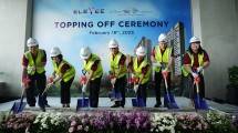 Topping Off EleVee Residences.