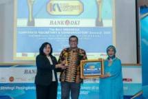 Bank DKI raih penghargaan The Best Indonesia Corporate Secretary & Communication Award-X-2025, kategori Platinum Award &ndash; Very Excellent (5 Star) untuk Bank Pembangunan Daerah dengan aset di atas Rp80 triliun. 