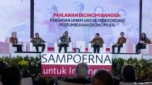 Diskusi panel bertajuk&nbsp;"Mengoptimalkan UMKM: Kunci Pertumbuhan Ekonomi Indonesia"