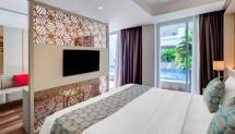 Salah satu kamar yang ditawarkan dalam program Diskon Besar untuk Mudik Lebaran 2025 dari OYO. 