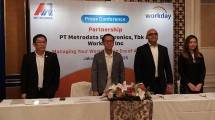 Kerja sama PT Metrodata Electronics, Tbk (MTDL) dengan Workday, Inc. (WDAY),