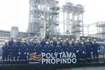 PT Indonesia Infrastructure Finance (IIF) melakukan kunjungan lapangan (site visit) ke fasilitas milik PT Polytama Propindo (Polytama) di Kabupaten Indramayu, Jawa Barat. 