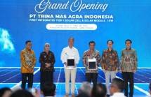 Menperin Agus Lakukan Grand Opening Industri Panel Surya Senilai Rp1,5 Triliun di KEK Kendal