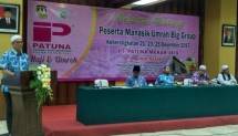 Patuna Gelar Peserta Manasik Umrah Big Group, di Gedung Manggala Wanabakti, Minggu (17/12/2017)