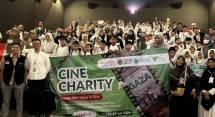 Keterangan Foto: Dompet Dhuafa Yogyakarta berkolaborasi dengan Beramal Bersama dan Komunitas Pelajar Peduli (KPP) kembali menggelar CineCharity #7, sebuah kegiatan nonton bareng film inspiratif Hayya 3 yang menjadi bagian dari upaya menghadirkan hiburan edukatif, kebahagiaan, dan semangat bagi anak &ndash; anak yatim dan dhuafa.