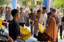 Kapolri Jenderal Listyo Sigit Prabowo saat mengunjungi GPM Polda Banten.